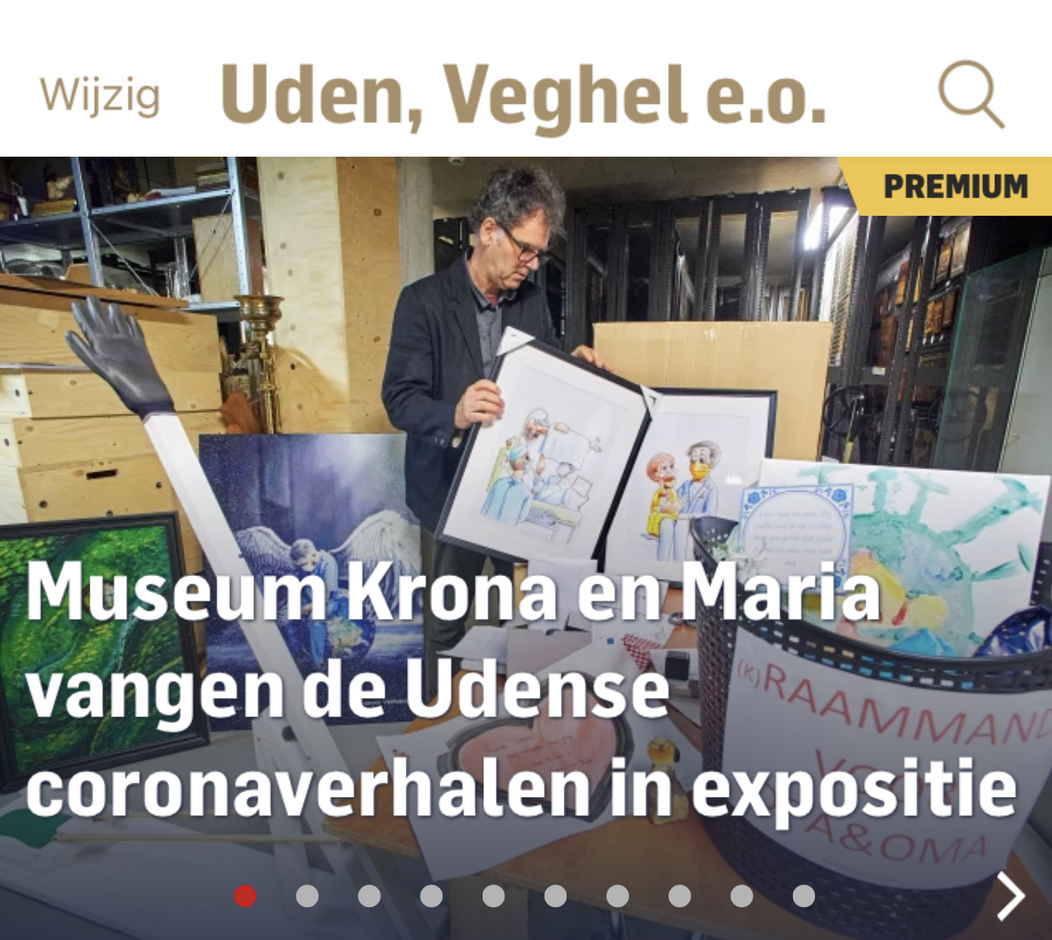 museum KRONA Uden Maria van het nieuwe normaal covid-19 Corona expositie Gert de Goede