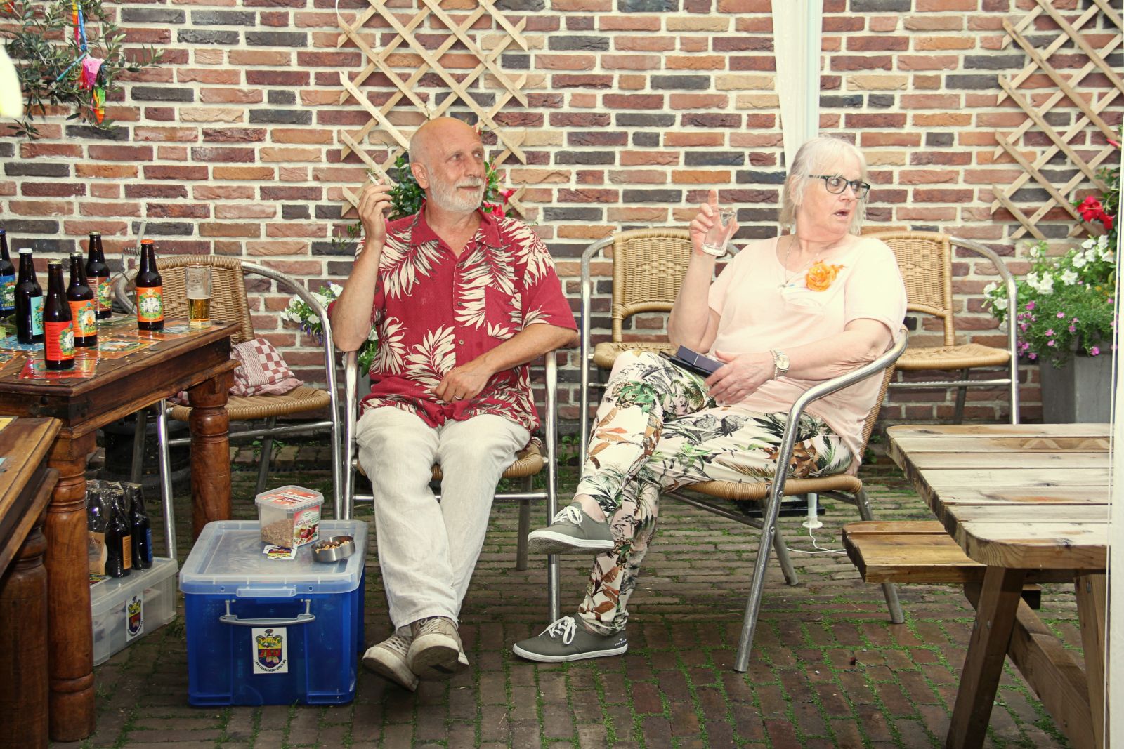 Enjoy65! ouderen Verhoeven Uden brasserie gezamenlijk Gert de Goede bijeenkomst feestje zaal Dutch roses samenbrengen activiteiten